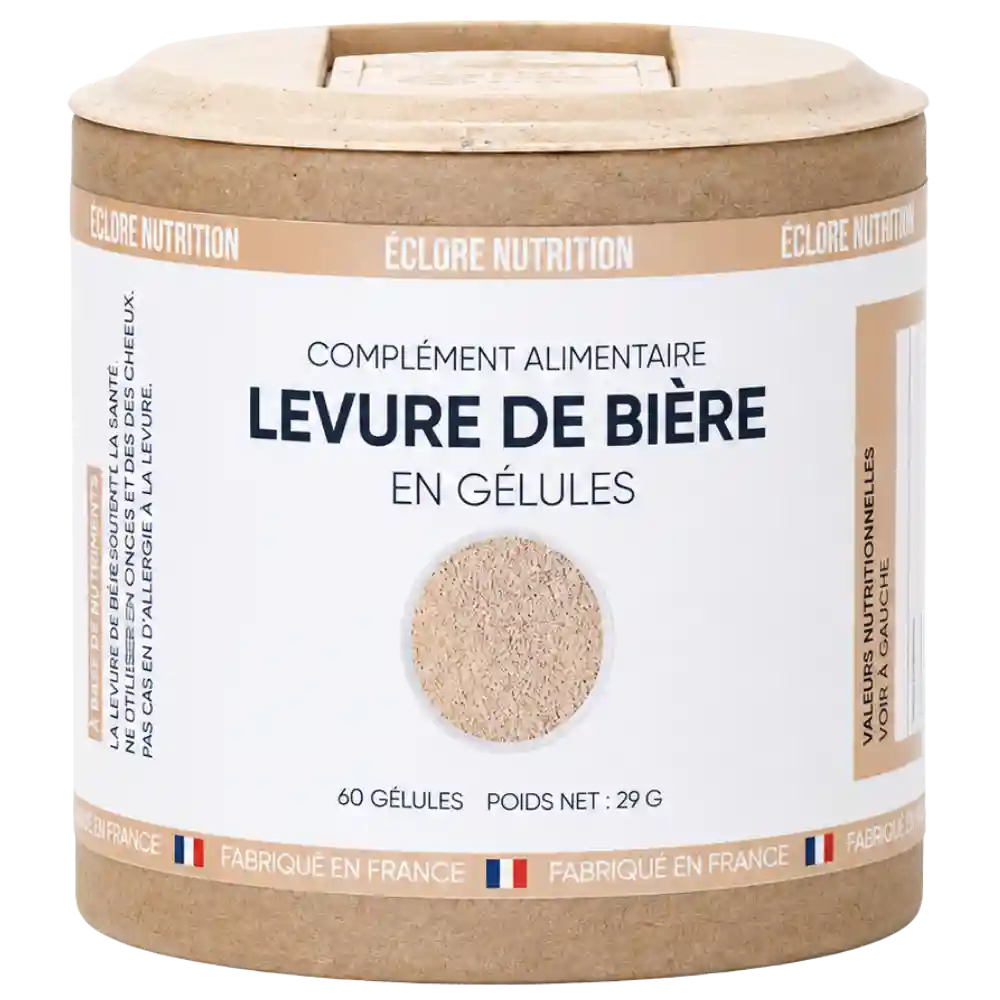 Levure de bière éclore nutrition qualité cheveux ongles