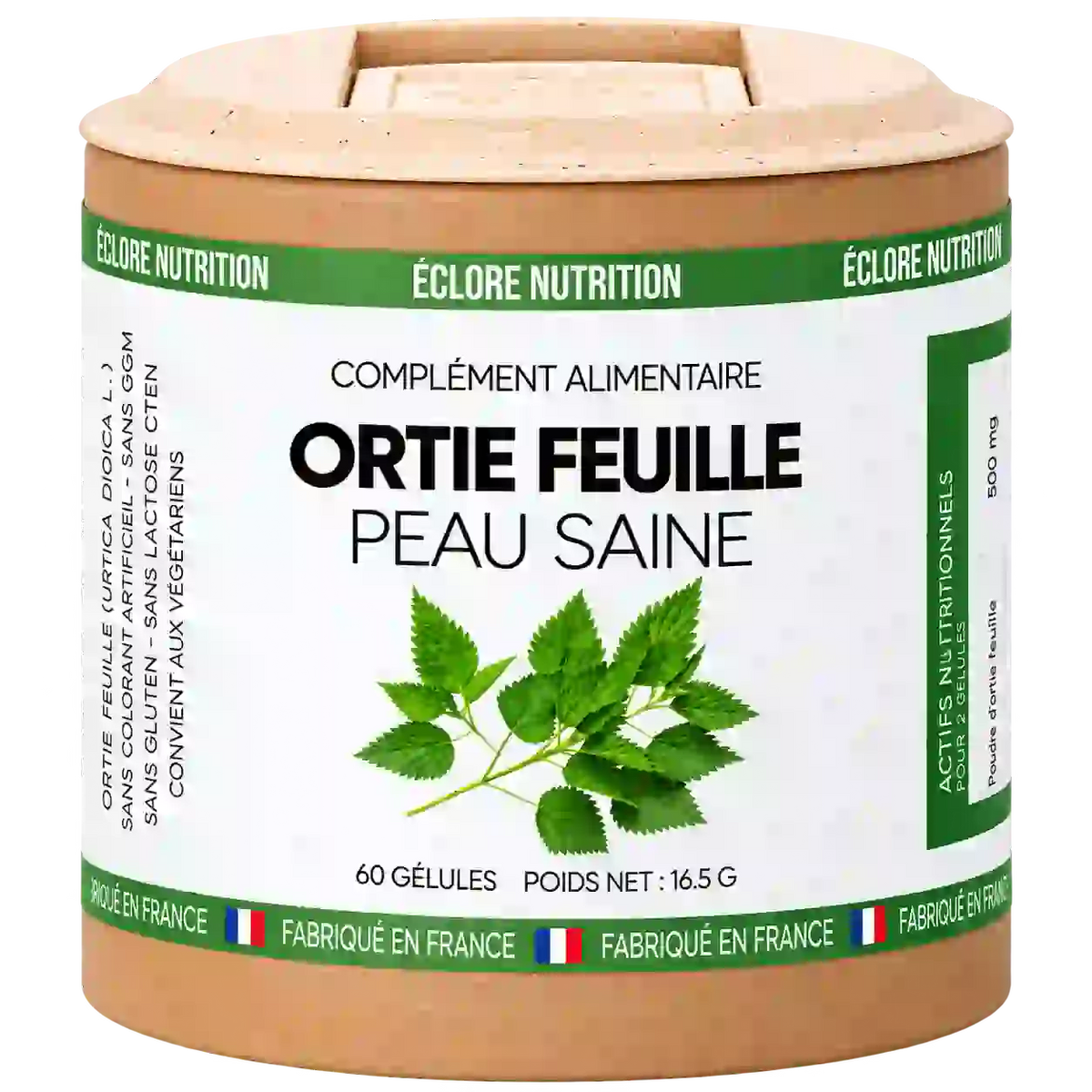 Ortie peau saine