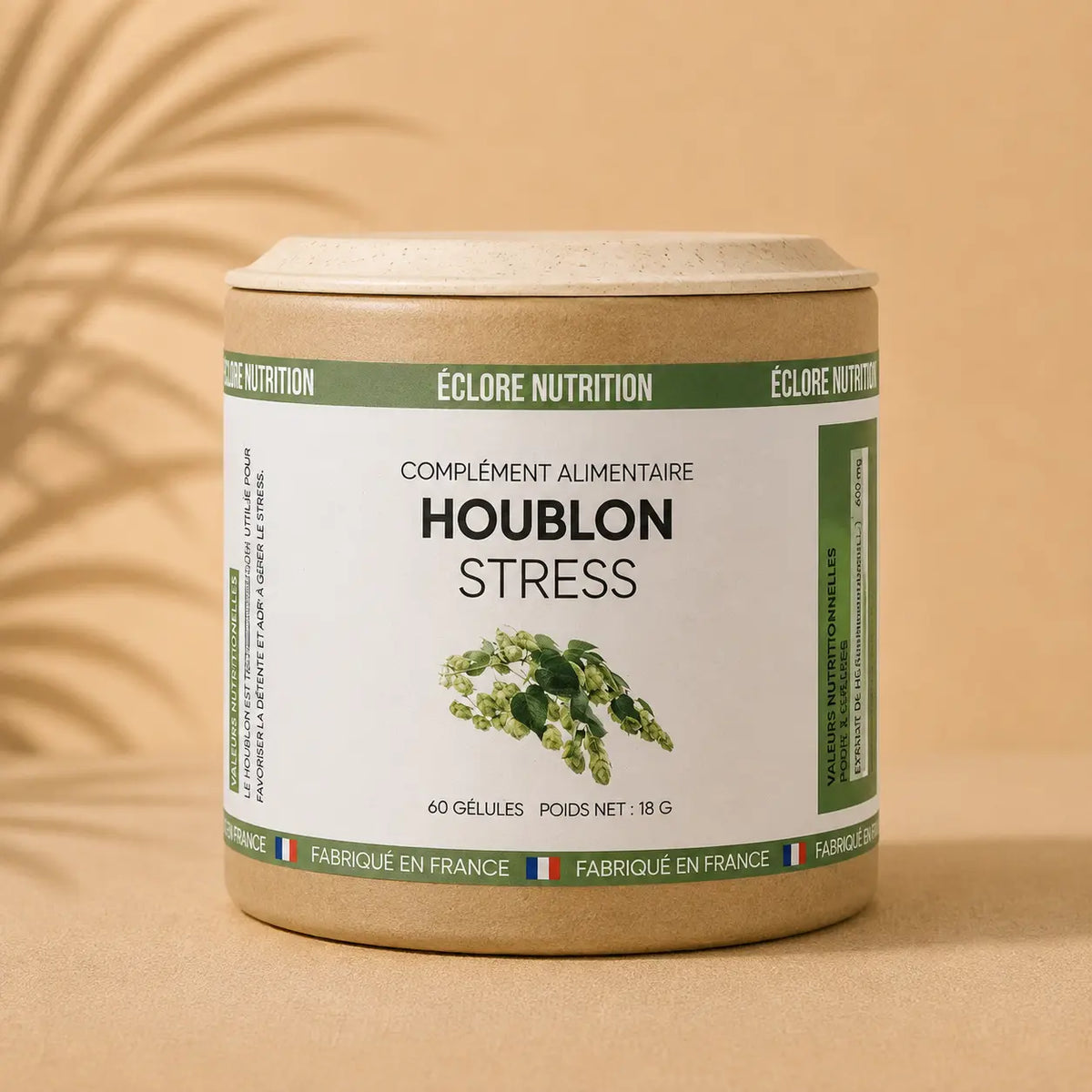 Complément Alimentaire Houblon – Stress & Relaxation – Extrait de Plante – Gélules