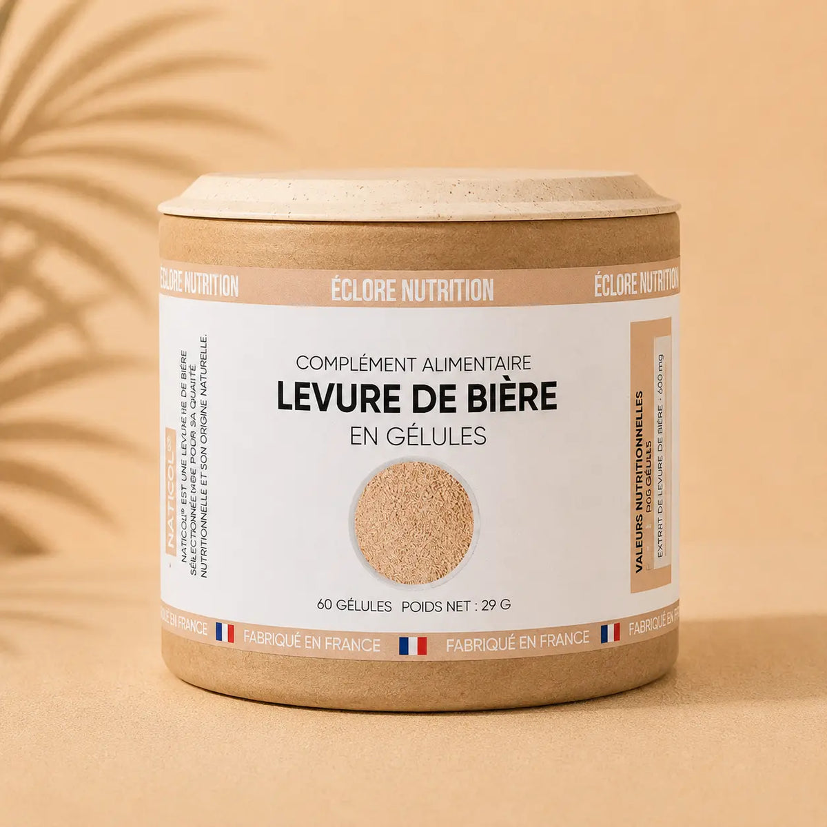 Complément Alimentaire Levure de Bière – Cheveux & Ongles – Beauté – Gélules