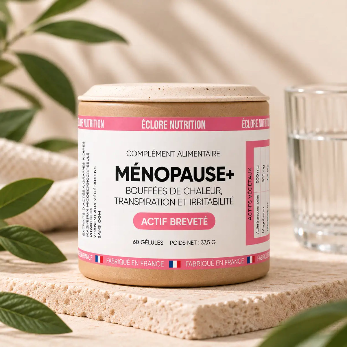 Complément alimentaire pour la périménopause et la ménopause
