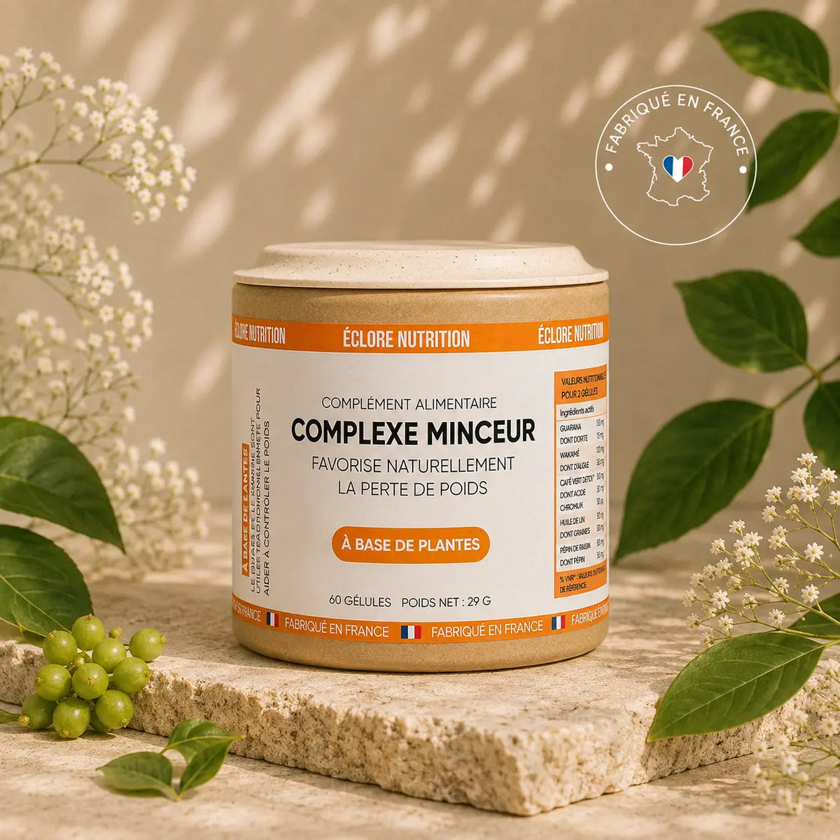 Quels compléments alimentaires peuvent accompagner une routine minceur