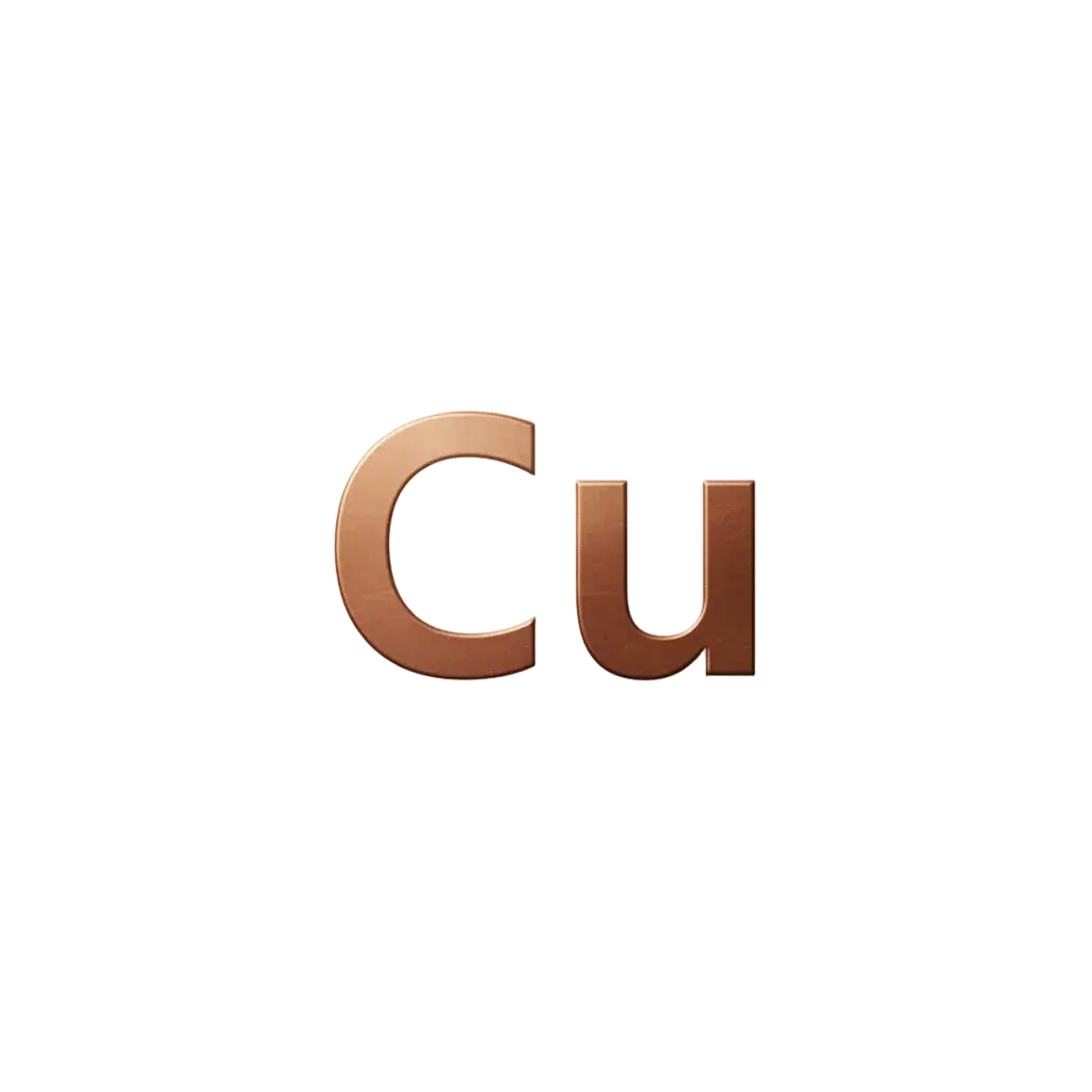 Complément alimentaire Éclore Nutrition au cuivre, oligo-élément contribuant au fonctionnement normal du système immunitaire et à la pigmentation normale des cheveux et de la peau.