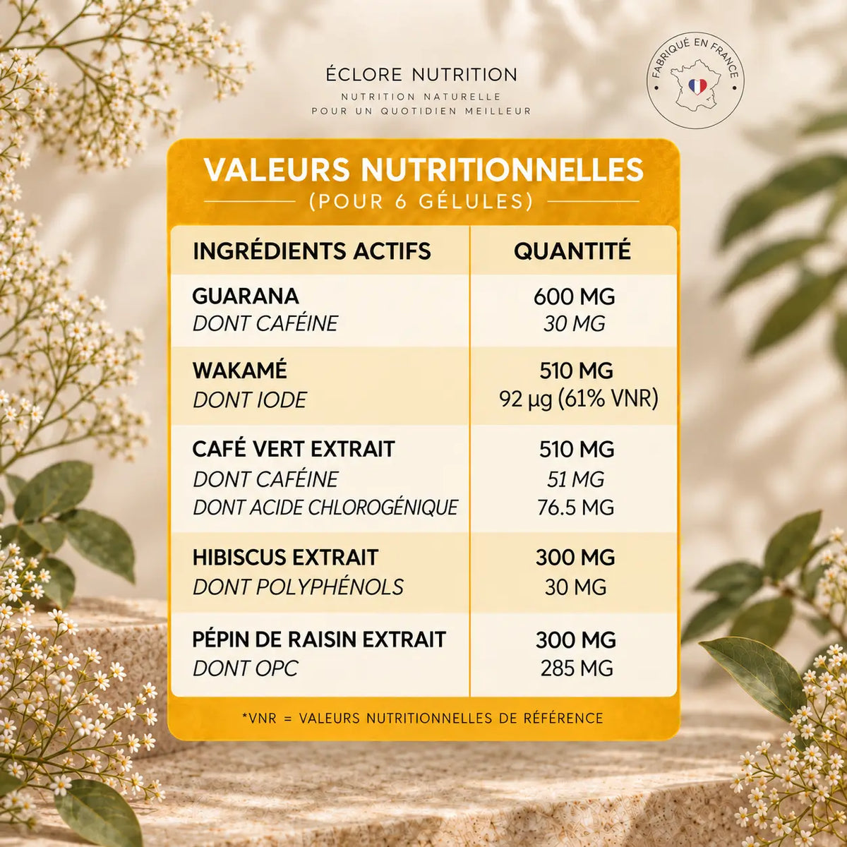 complément pour aider à mincir